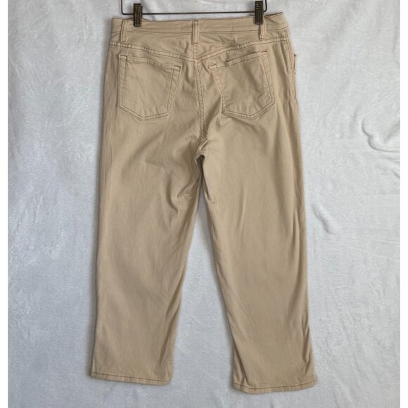 Not Your Daughters Jeans NYDJ Women's Size 8 Beige Crop - Picture 12 of 14